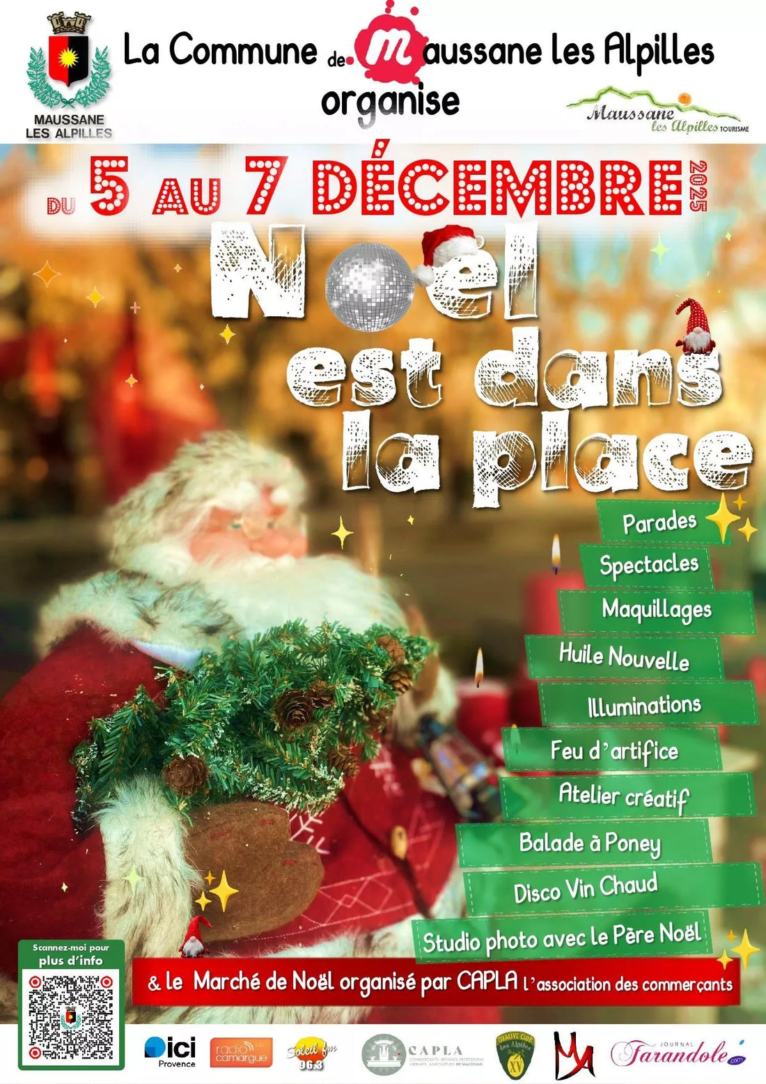 Retrouvez-nous au Marché de Noël de Maussane-les-Alpilles !